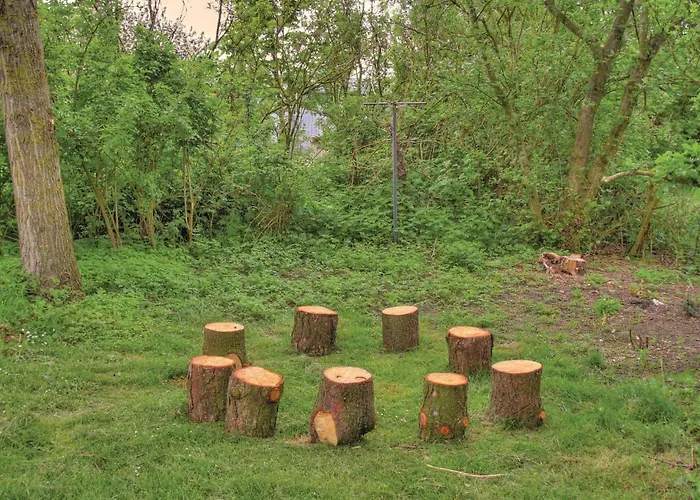 Four-bedroom With A Fireplace In Holiday home *