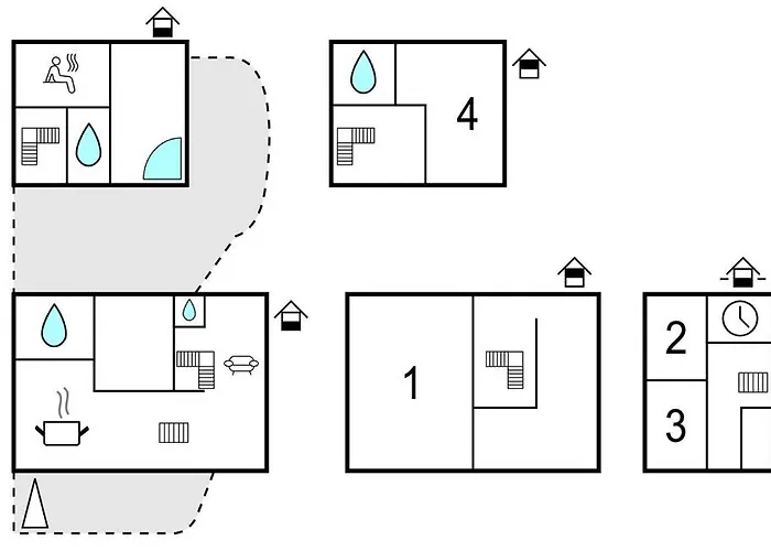 Four-bedroom With A Fireplace In * Toftum (Syddanmark)